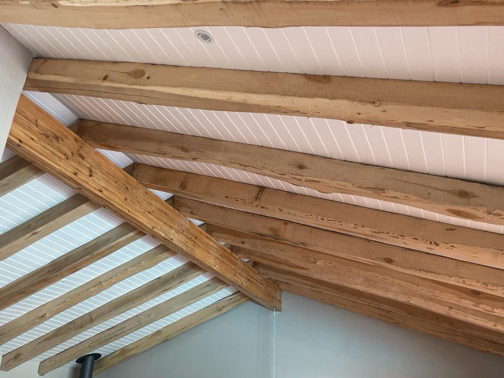 Poplar Rafters by Rome Roofing